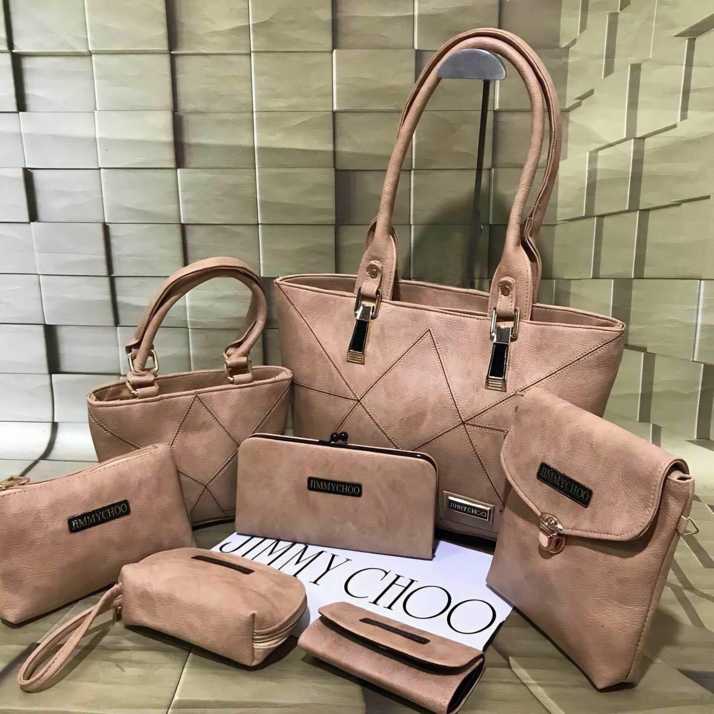 Jimmy Choo 6 piece bag set