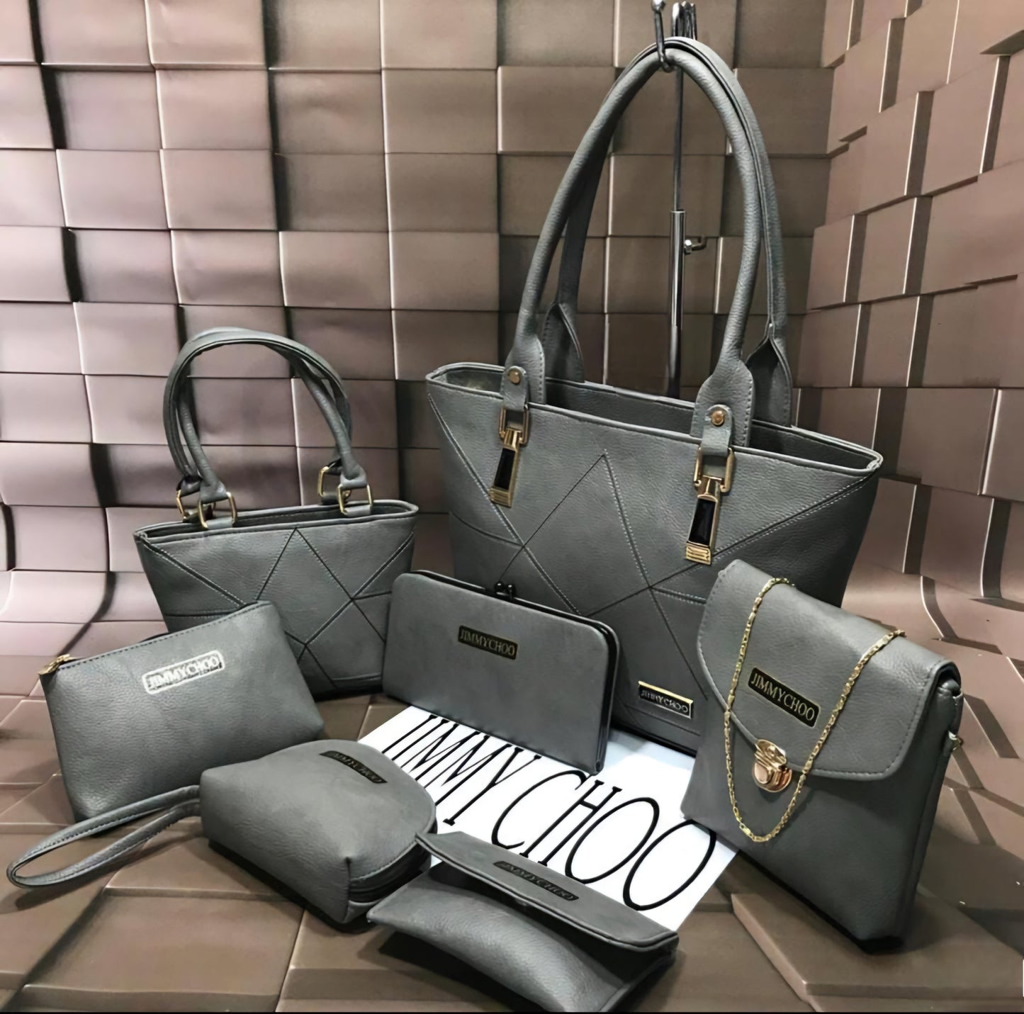 Jimmy Choo 6 piece bag set