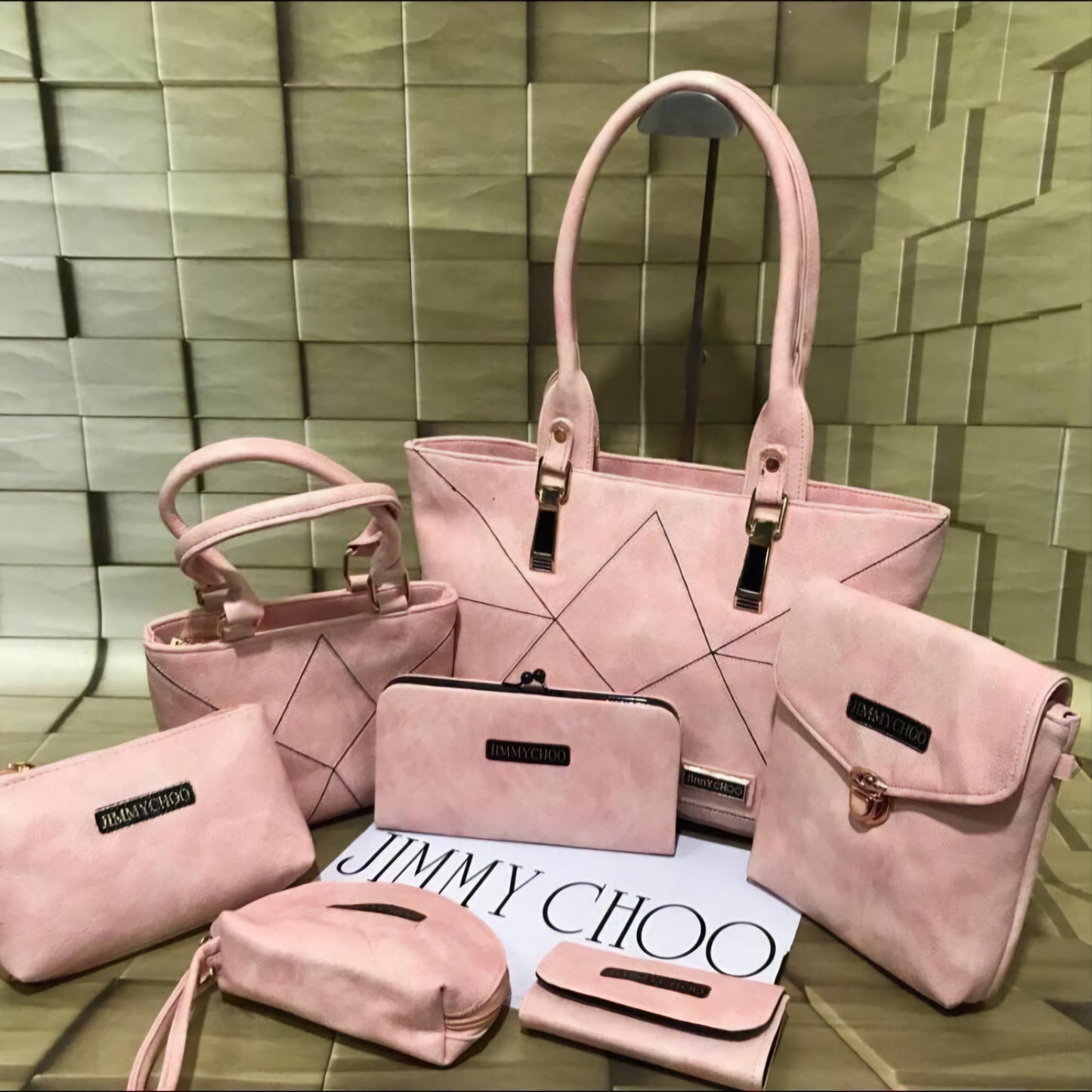 Jimmy Choo 6 piece bag set