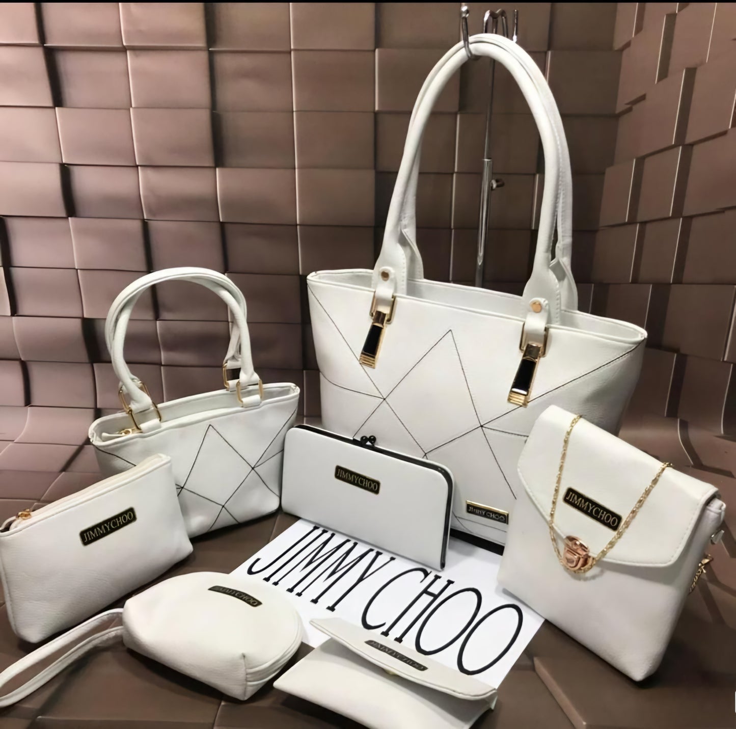 Jimmy Choo 6 piece bag set