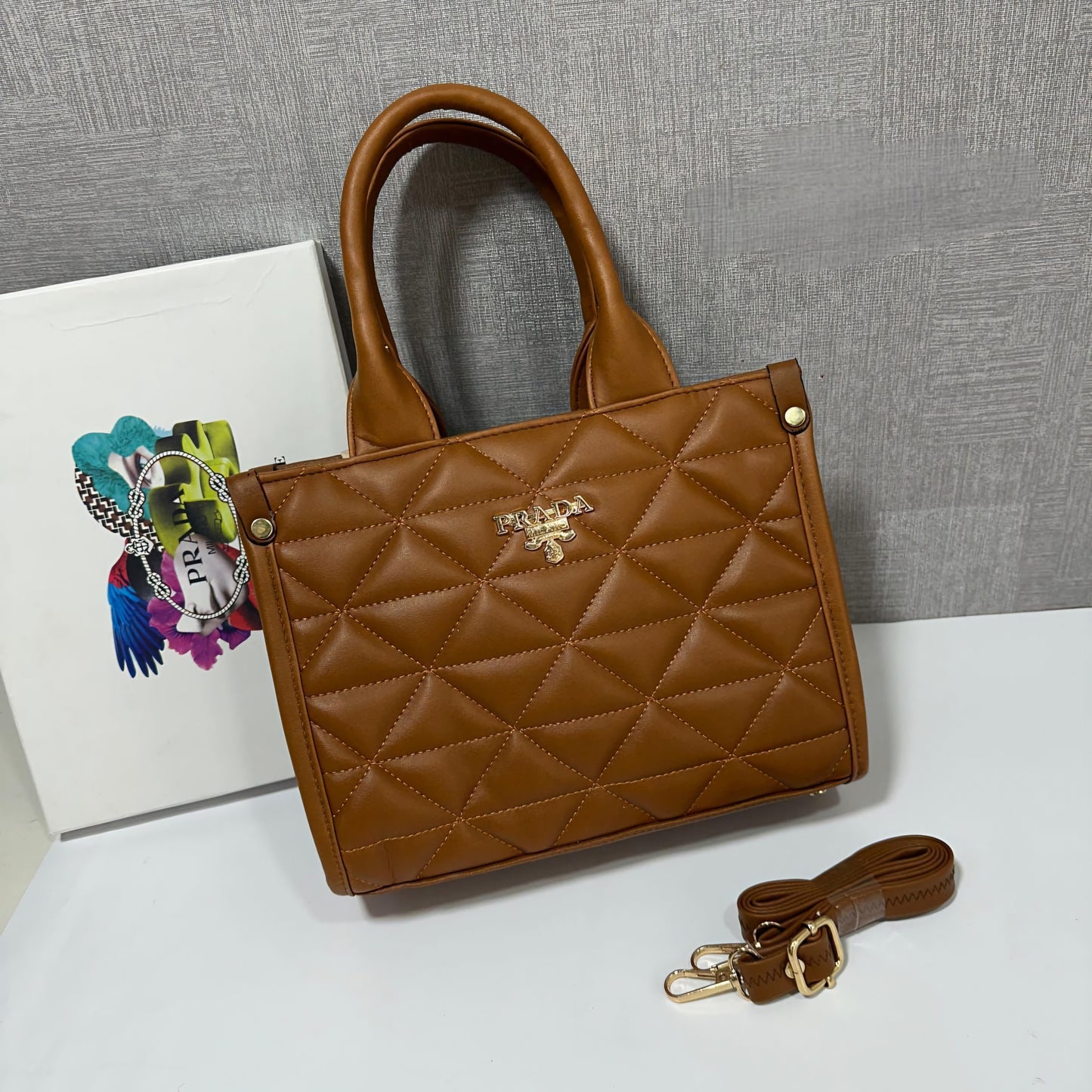 Prada Quilted Handbag