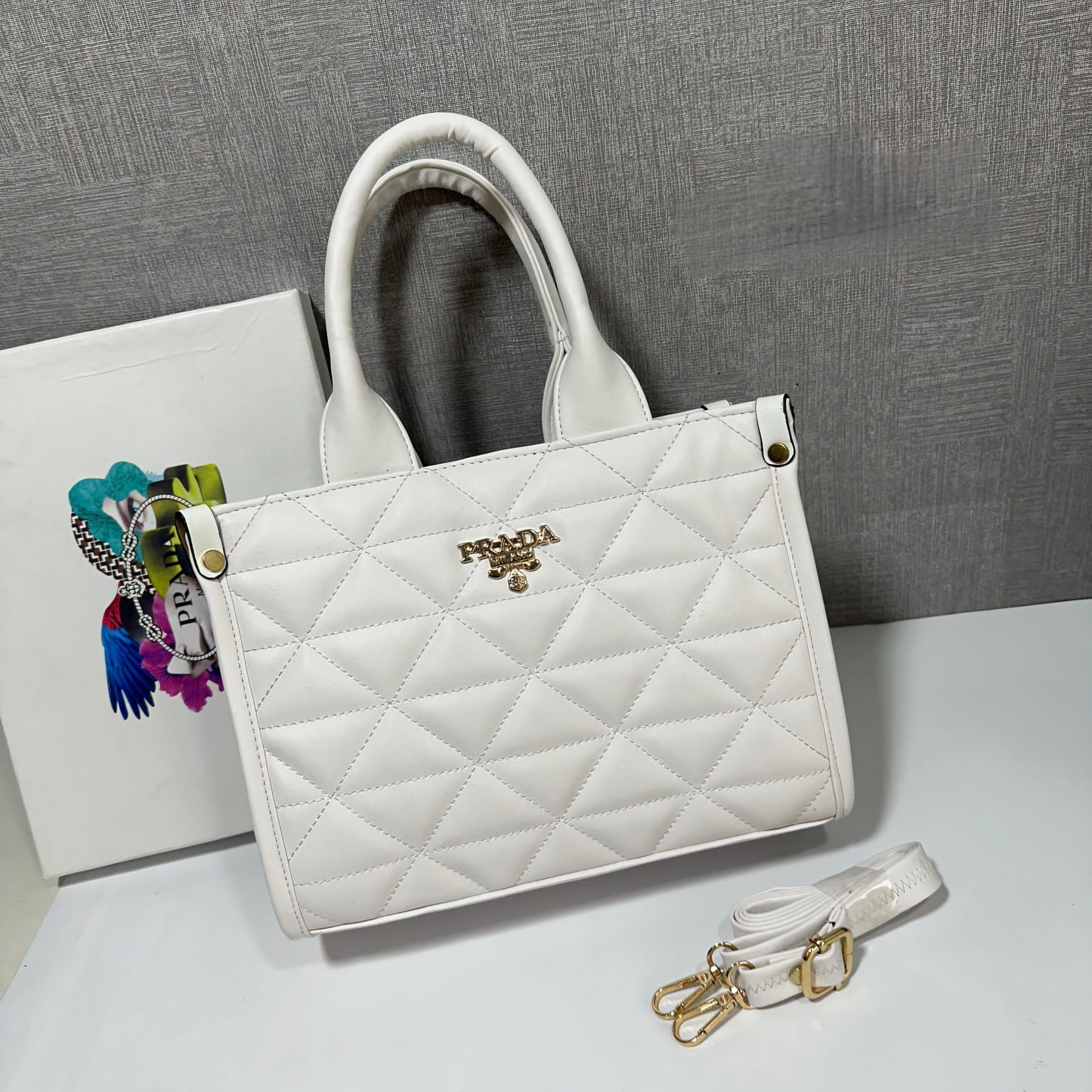 Prada Quilted Handbag