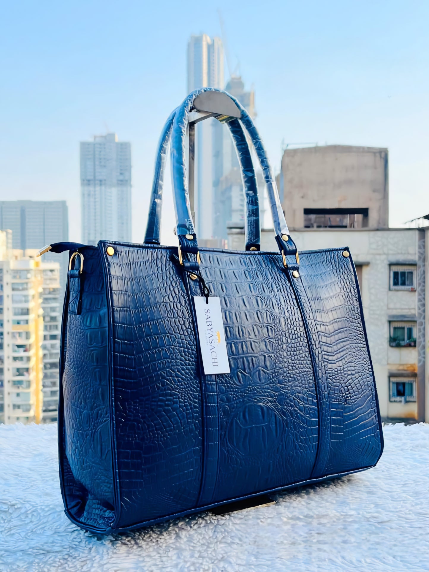 Sabayasachi crocodile leather | Tote Handbag