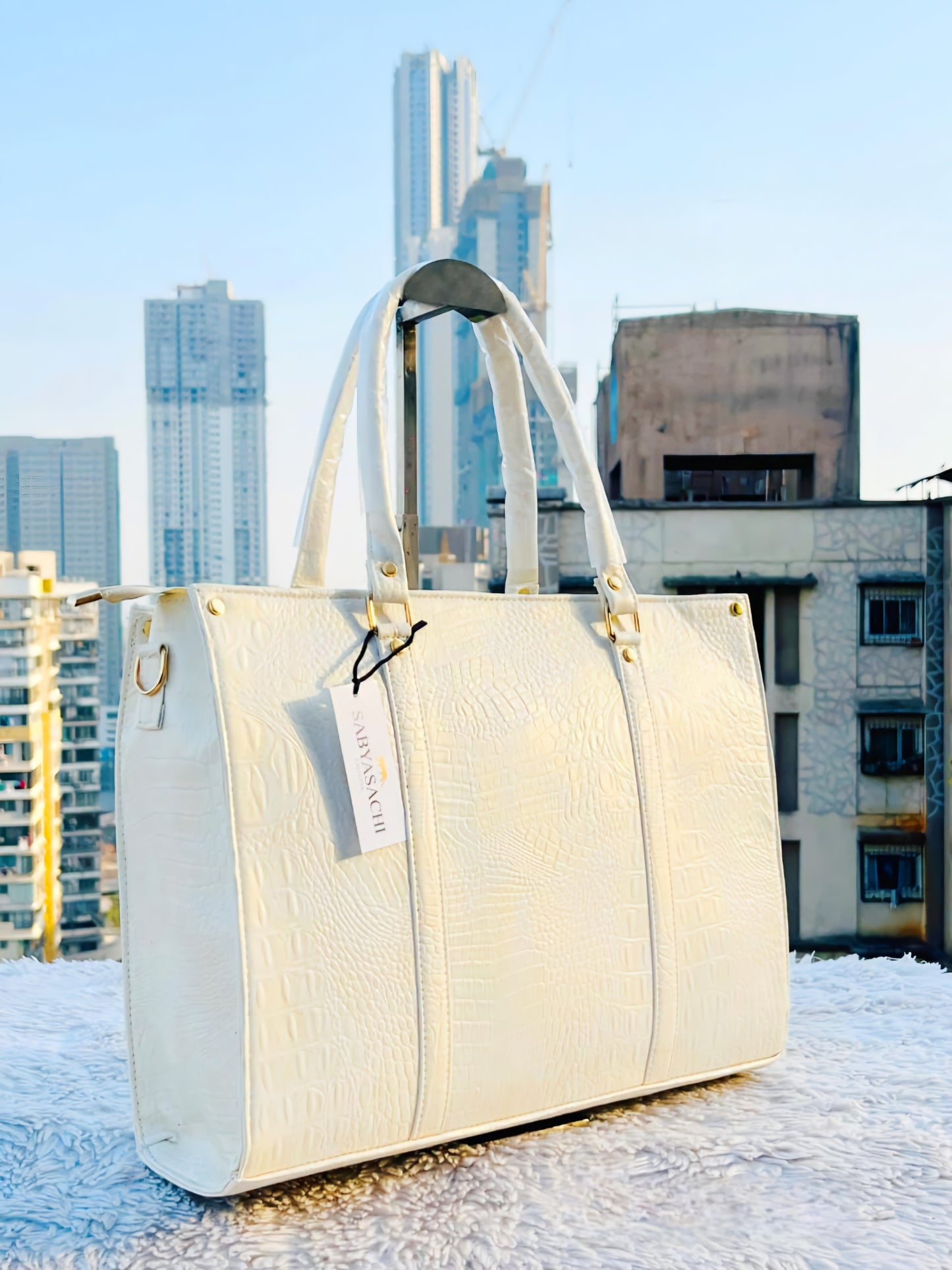 Sabayasachi crocodile leather | Tote Handbag